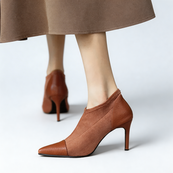 VERÓNICA | Tacón piel